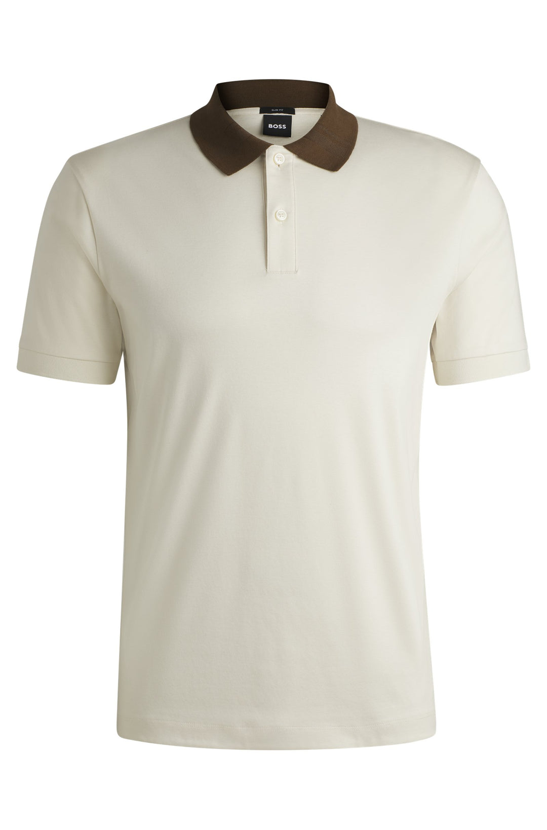 BOSS Polos Slim Fit in Cotton - H-PHILLIPSON 117 10260025 01-50521127- Concorde Fashion#color_white-131