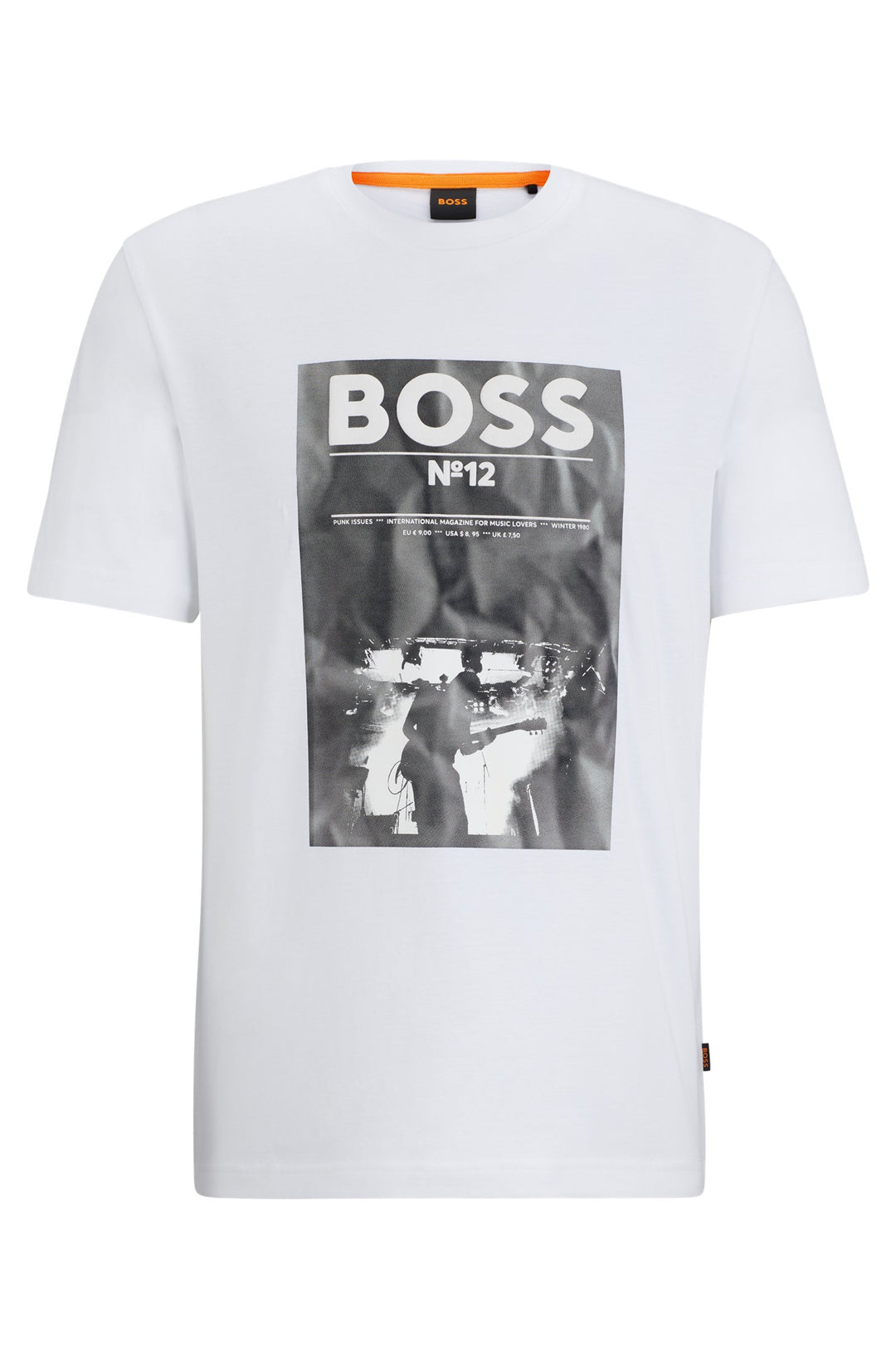 BOSS Regular Fit T-Shirts in Cotton - TE_BOSSTICKET 10260073 01-50515829- Concorde Fashion#color_white-101