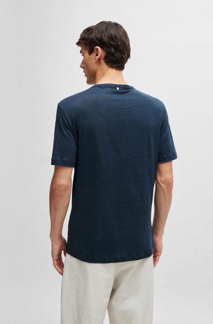 BOSS T-Shirts Regular Fit - TIBURT 456 50511612- Concorde Fashion#color_navy-404