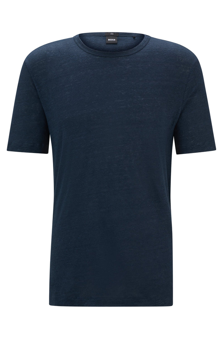 BOSS T-Shirts Regular Fit - TIBURT 456 50511612- Concorde Fashion#color_navy-404