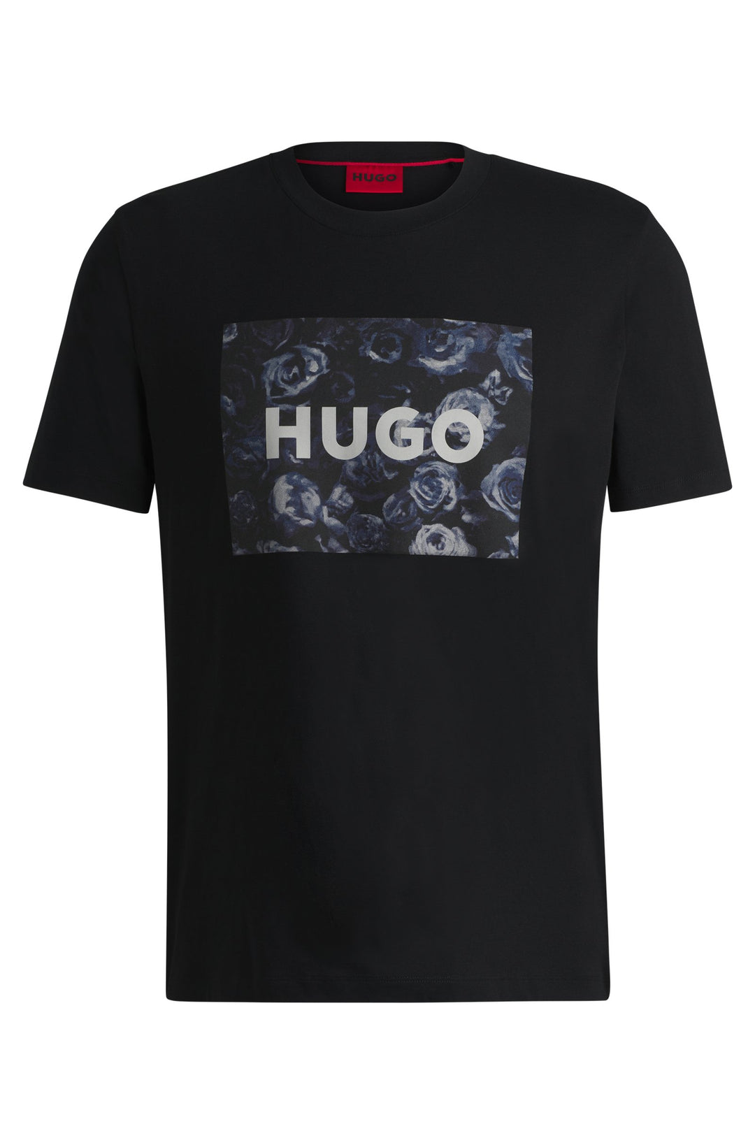 HUGO T-Shirts Regular Fit in Cotton - DULIVE_U244 10260122 01-50523999- Concorde Fashion#color_black-001
