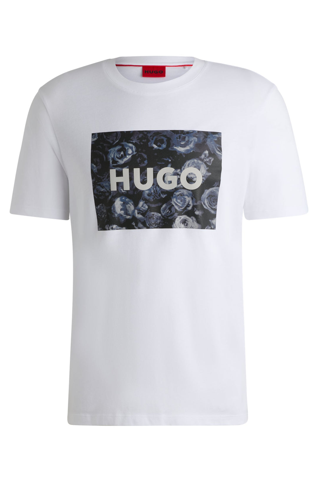 HUGO T-Shirts Regular Fit in Cotton - DULIVE_U244 10260122 01-50523999- Concorde Fashion#color_white-100