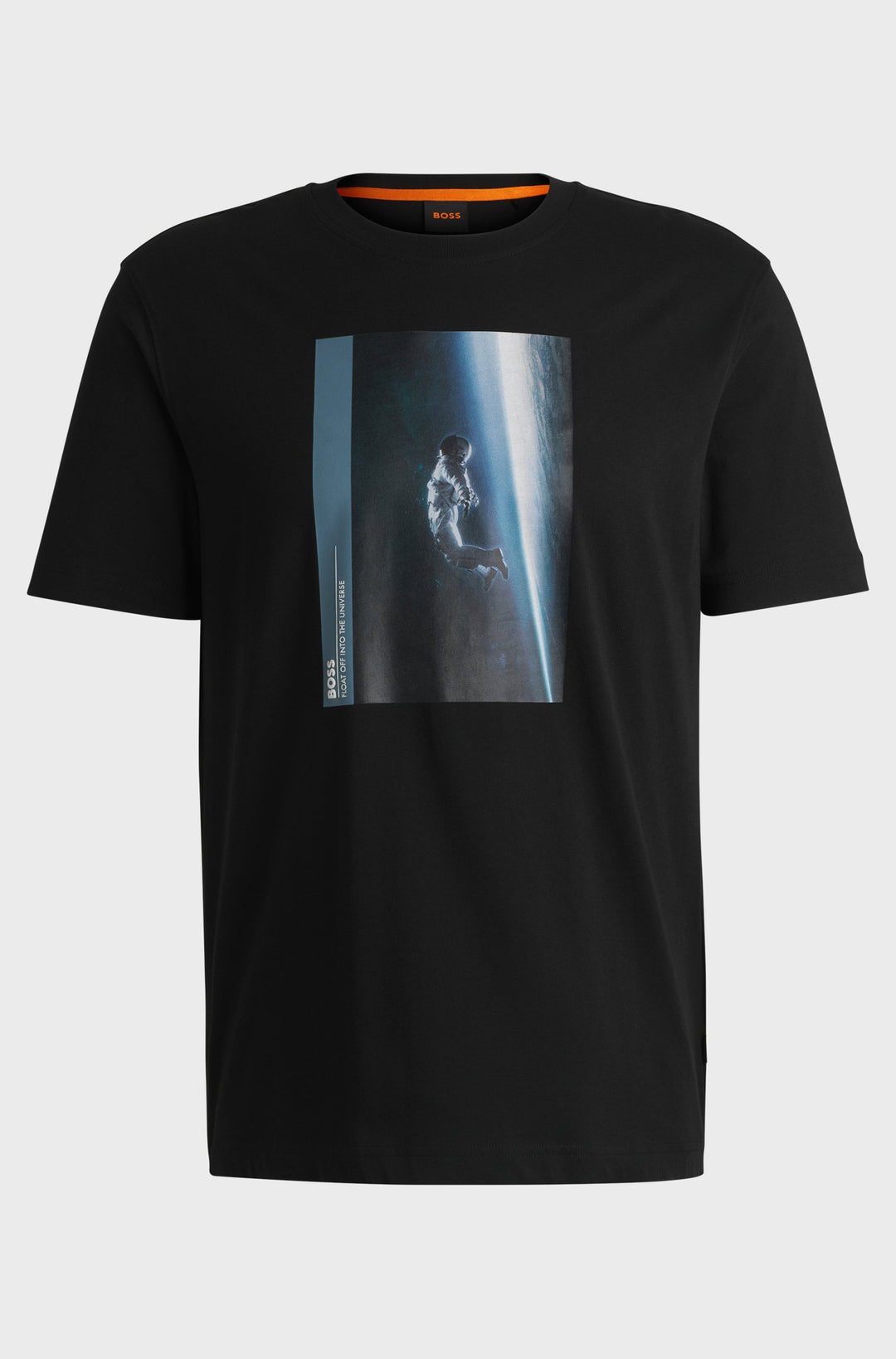 BOSS T-Shirts Regular Fit in Cotton - TE_MINERAL 10260136 01-50528212- Concorde Fashion#color_black-002