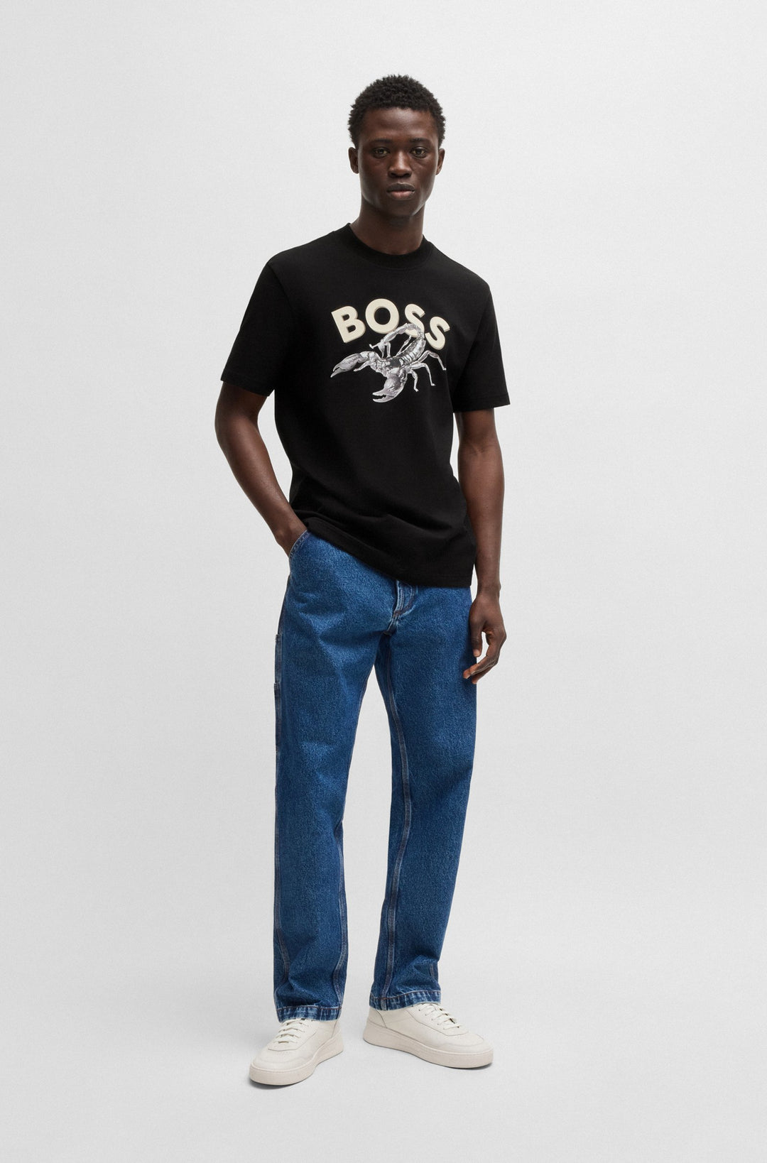 BOSS T-Shirts Regular Fit - TE_BOSSFISH 50539196- Concorde Fashion#color_black-001