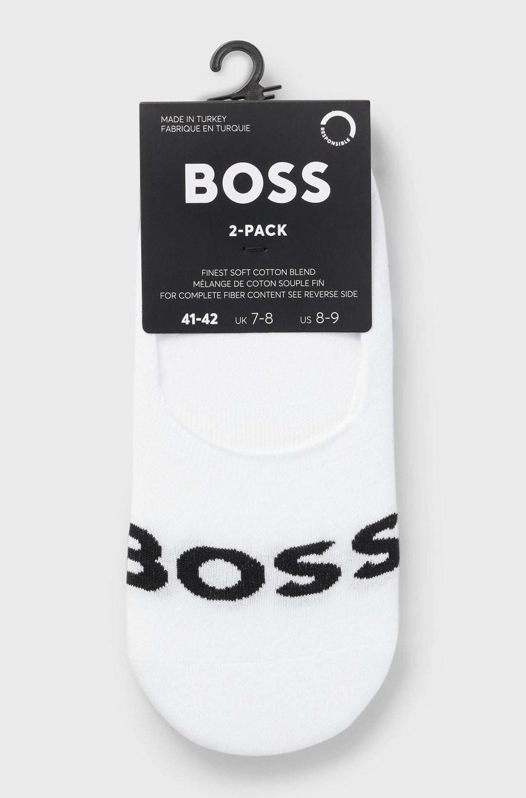 BOSS Socks  - 2P SL UNI LOGO CC 50516402Concorde Fashion#color_white-100