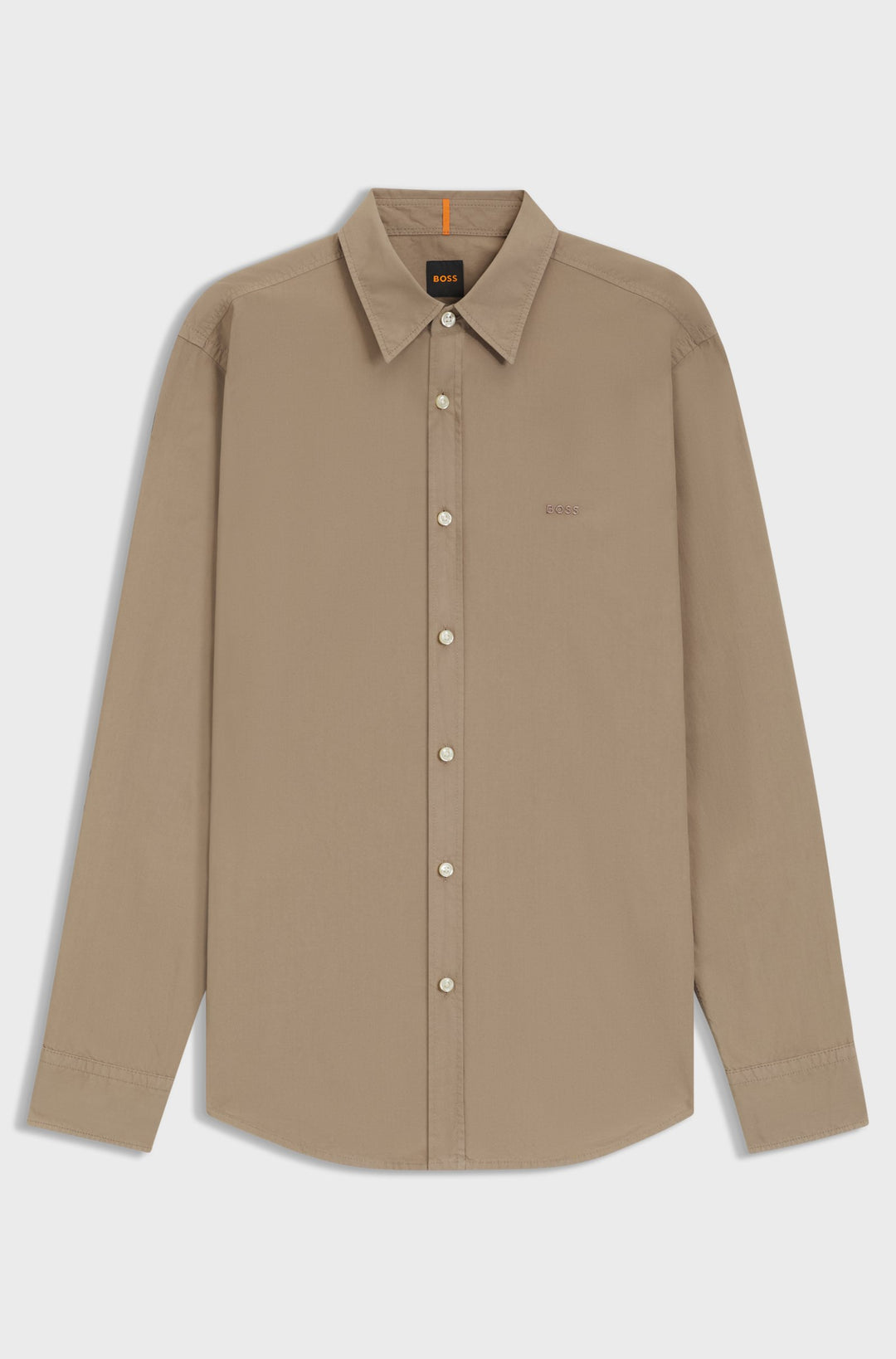BOSS Casual Shirts Regular Fit in Cotton - RELEGANT_6_M 10260284 01-50518304- Concorde Fashion#color_green-346