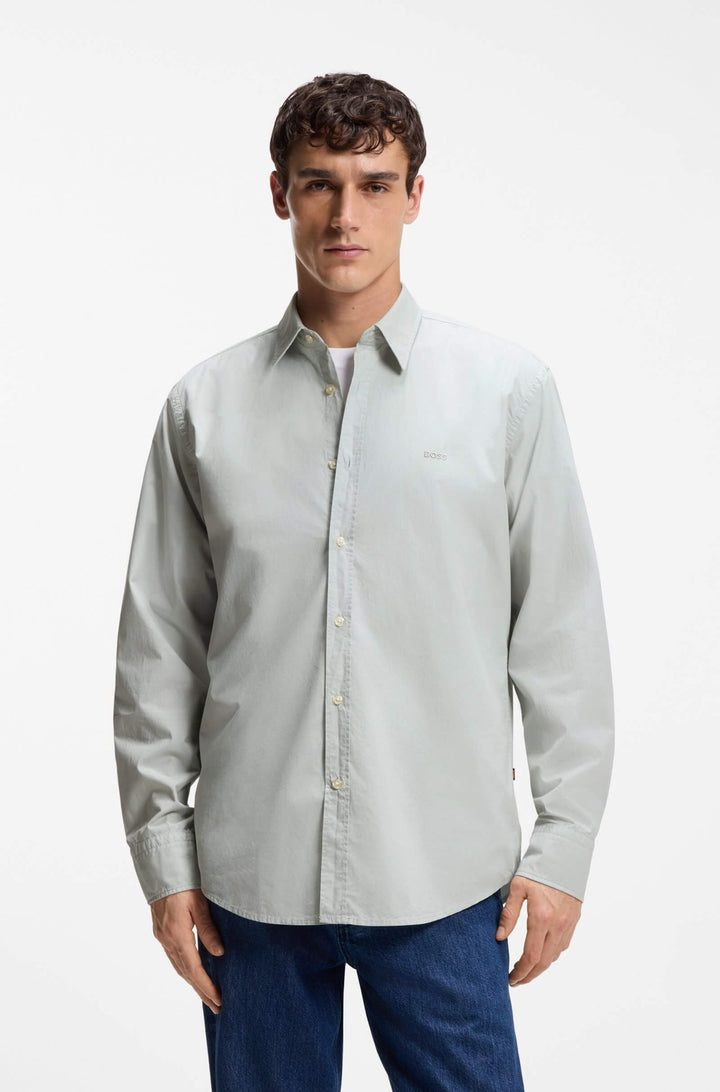BOSS Casual Shirts Regular Fit - RELEGANT_6_M 50518304- Concorde Fashion#color_silver-043