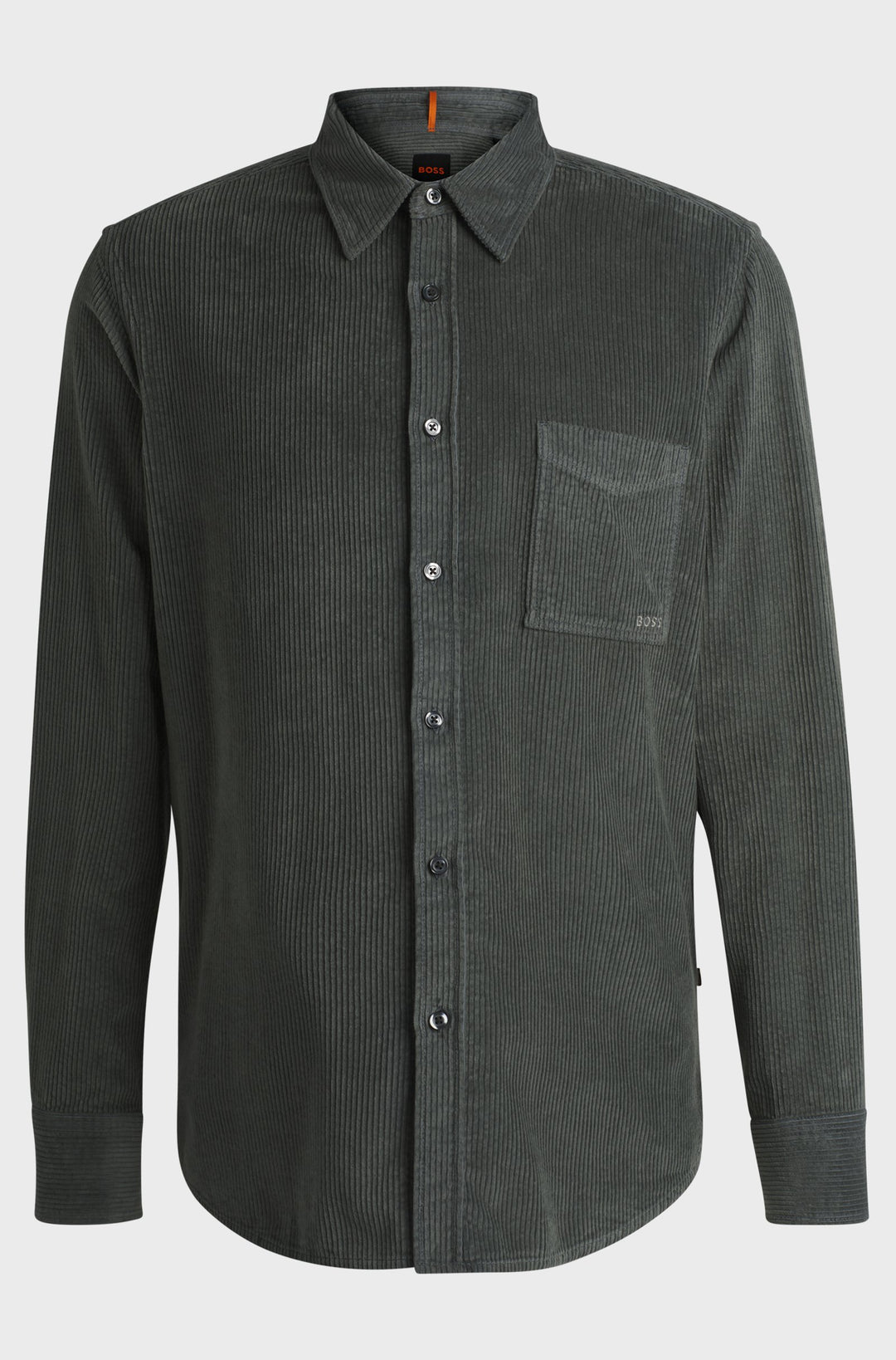 BOSS Casual Shirts Regular Fit in Cotton - RELEGANT_6_M 10260285 01-50524747- Concorde Fashion#color_grey-076
