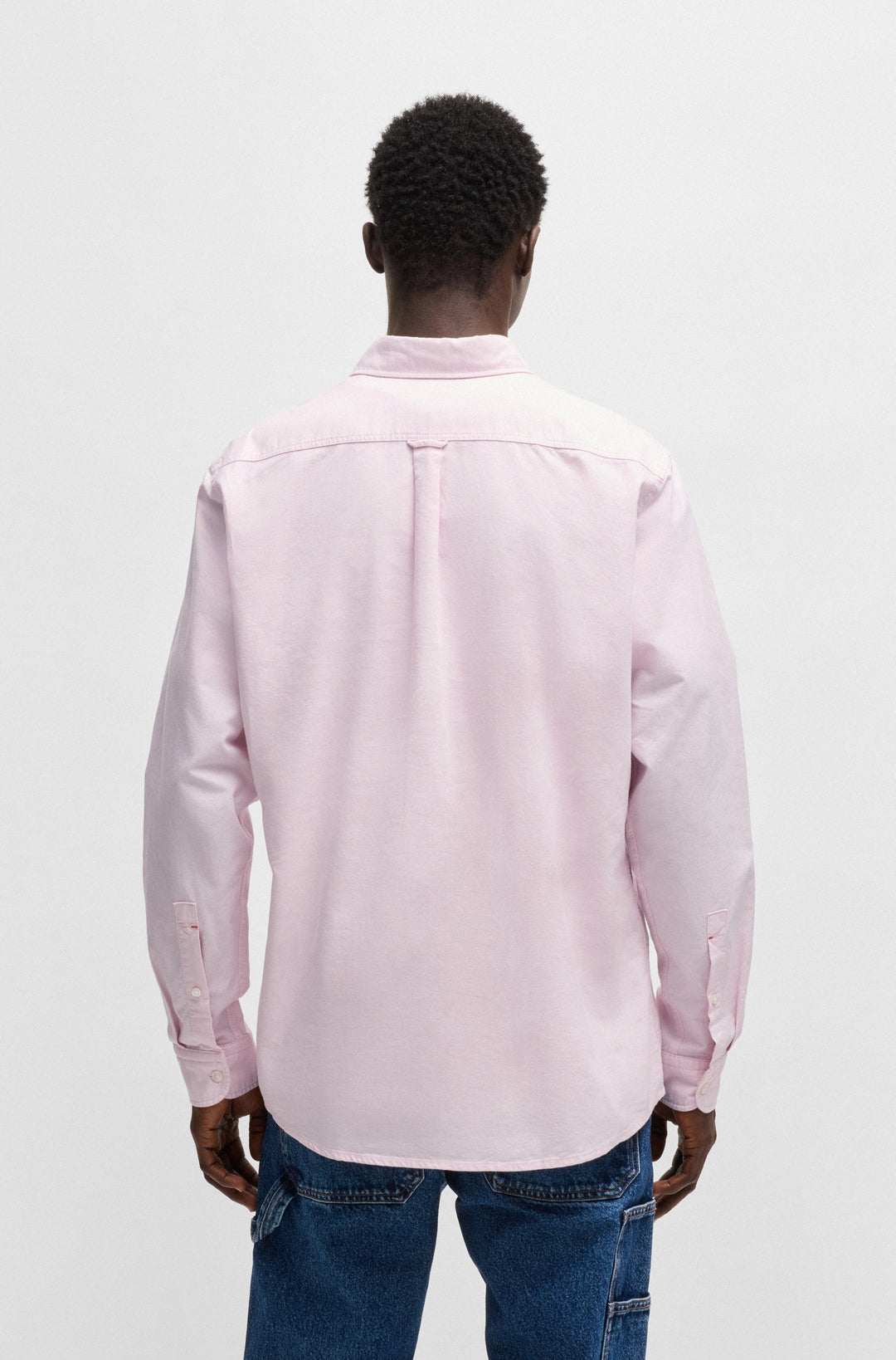BOSS Casual Shirts Regular Fit in Cotton - RICKERT_M 10260292 01-50519707- Concorde Fashion#color_pink-682