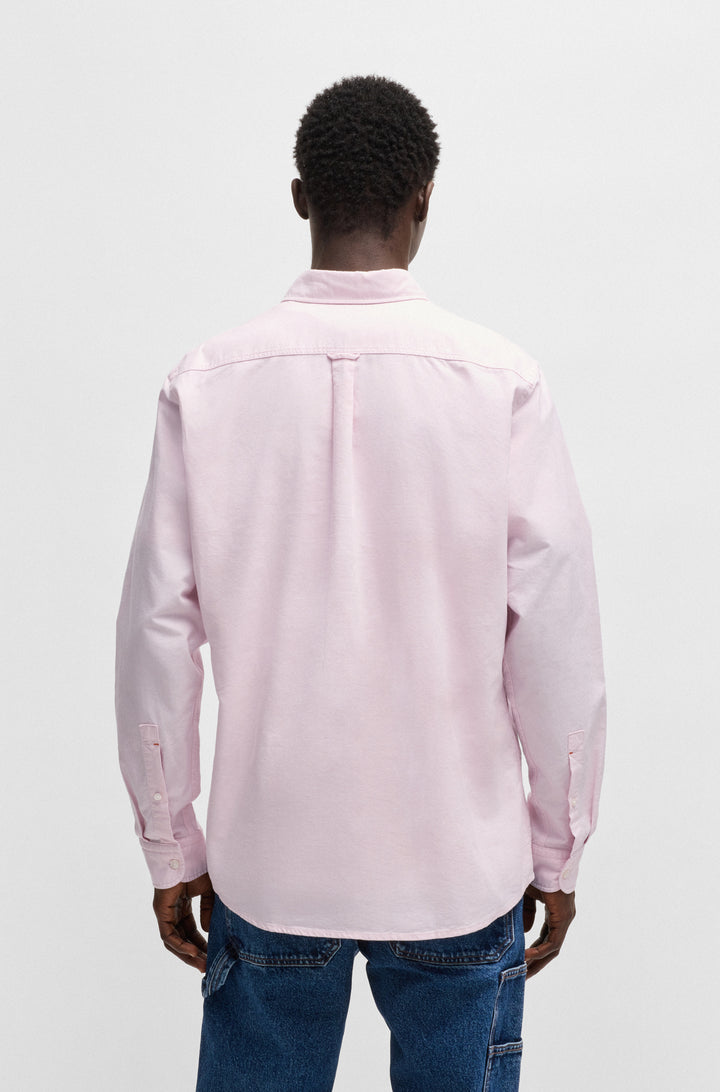 BOSS Casual Shirts Regular Fit in Cotton - RICKERT_M 10260292 01-50519707- Concorde Fashion#color_pink-682