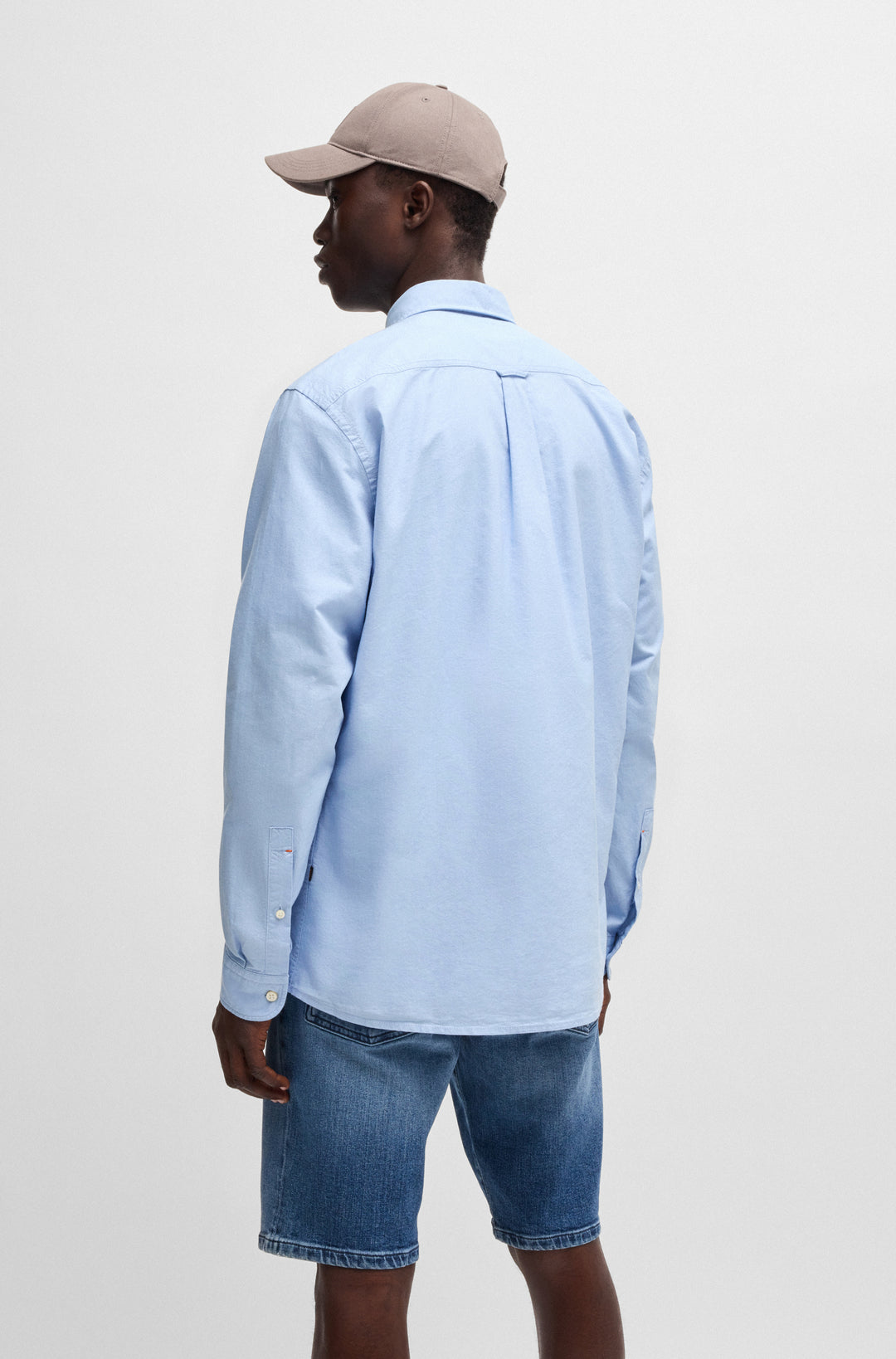 BOSS Casual Shirts Regular Fit in Cotton - RICKERT_M 10260292 01-50519707- Concorde Fashion#color_blue-460