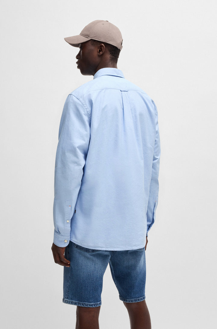 BOSS Casual Shirts Regular Fit in Cotton - RICKERT_M 10260292 01-50519707- Concorde Fashion#color_blue-460