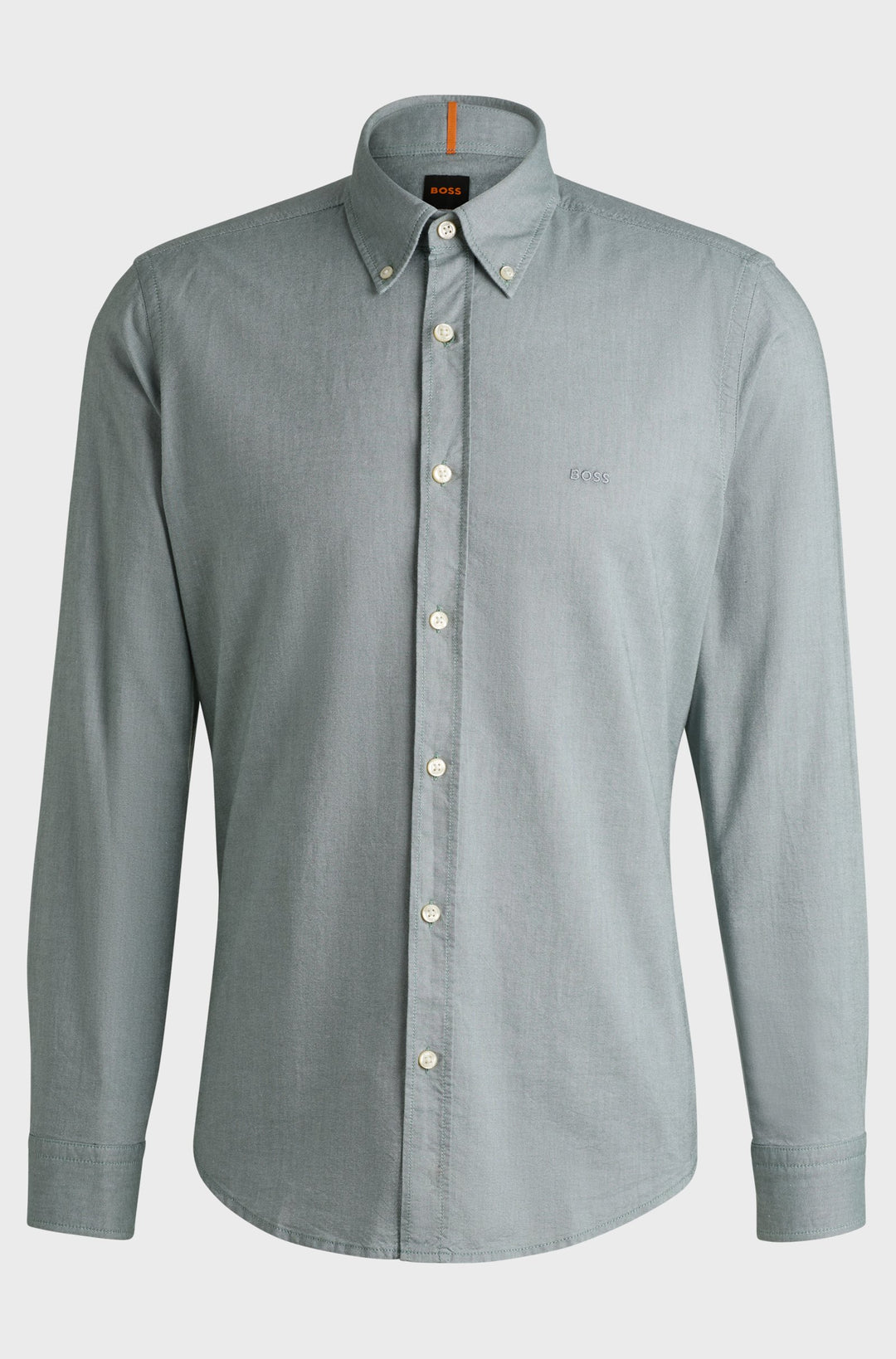 BOSS Casual Shirts Regular Fit in Cotton - RICKERT_M 10260292 01-50519707- Concorde Fashion#color_green-341
