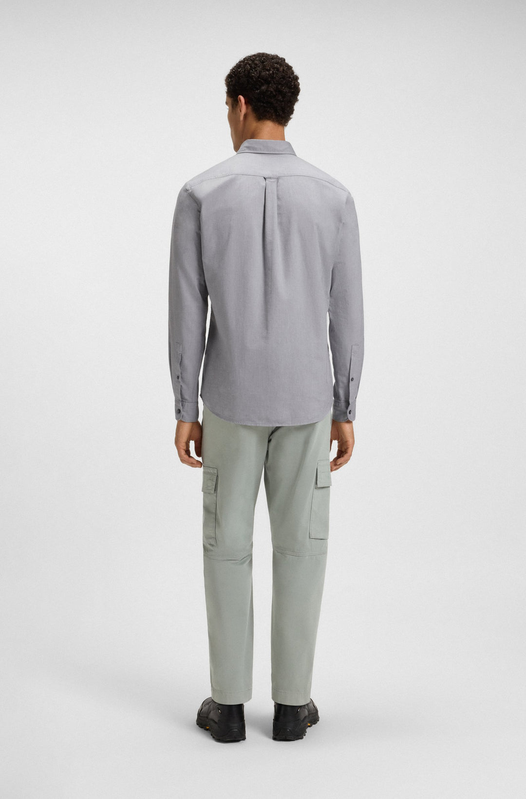 BOSS Casual Shirts Regular Fit in Cotton - RICKERT_M 10260292 01-50519707- Concorde Fashion#color_grey-062