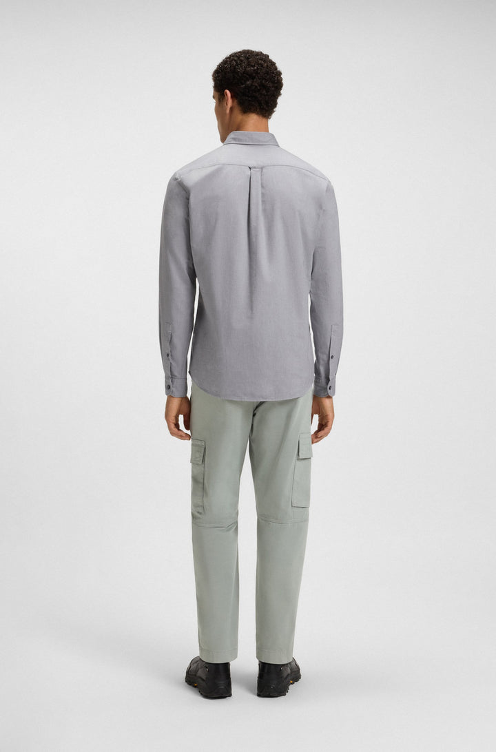 BOSS Casual Shirts Regular Fit in Cotton - RICKERT_M 10260292 01-50519707- Concorde Fashion#color_grey-062