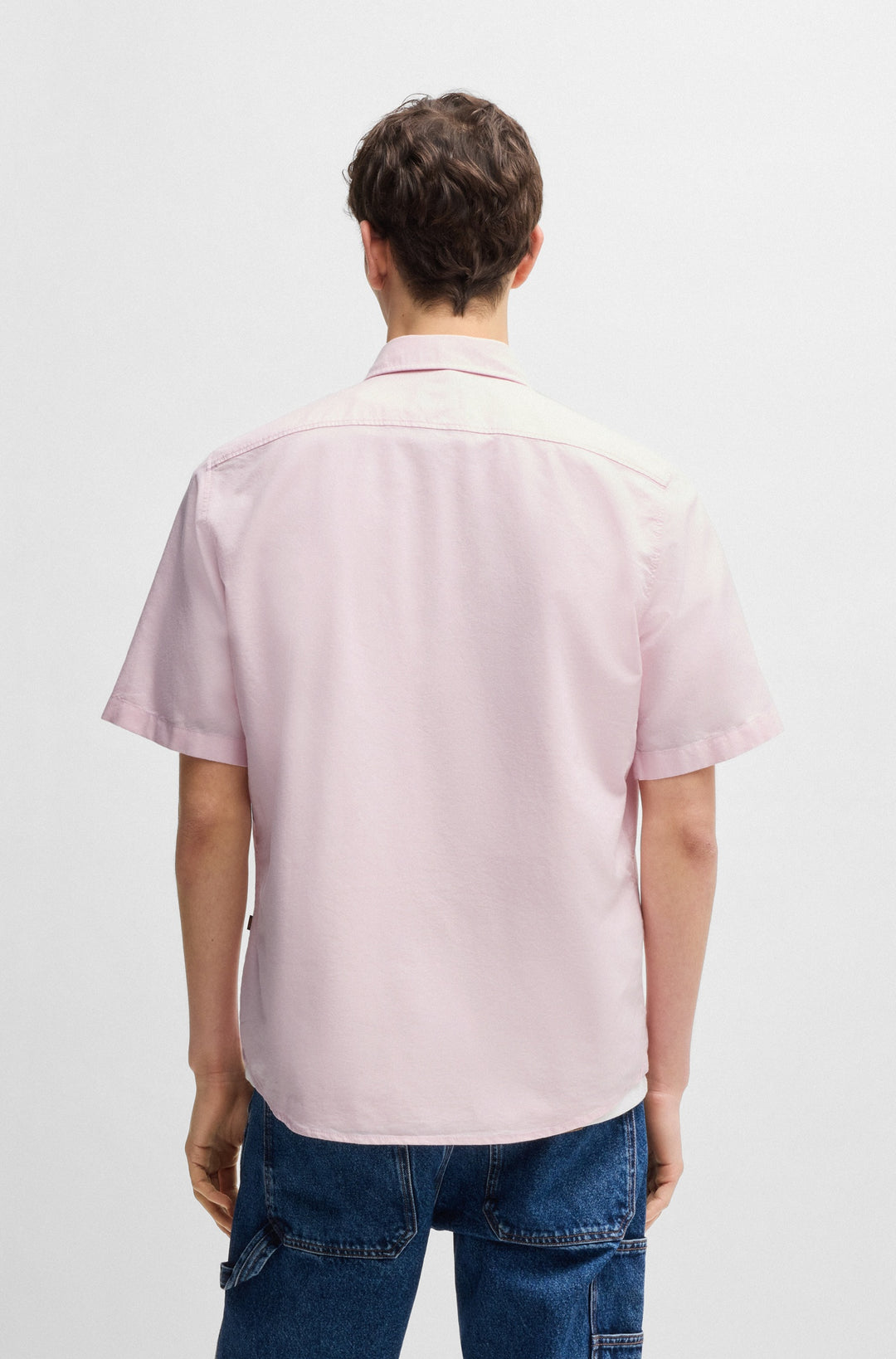 BOSS Casual Shirts Regular Fit in Cotton - RASH_2_M 10260292 01-50537332- Concorde Fashion#color_pink-682