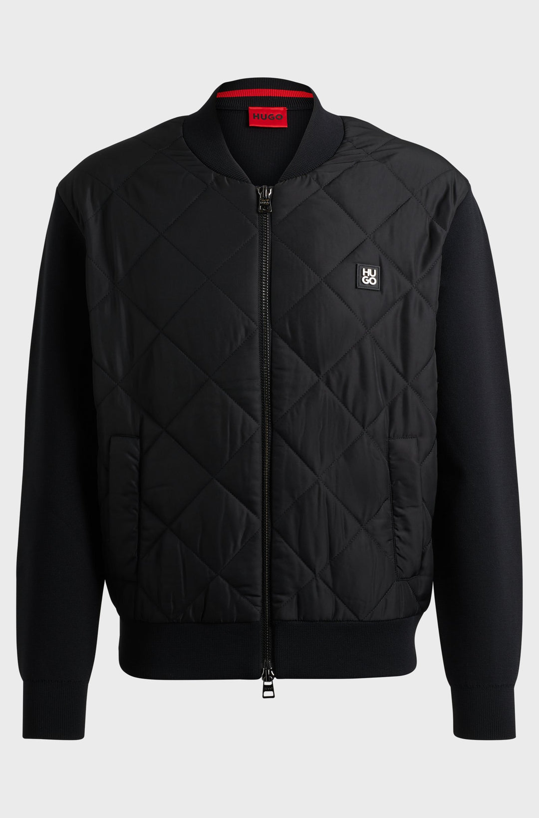 HUGO Casual Jackets Relaxed Fit in Nylon - SYBOR 10260367 01-50516619- Concorde Fashion#color_black-001