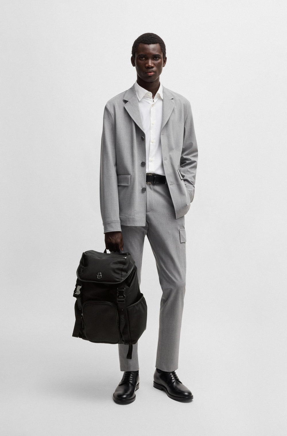 BOSS Bags  in Polyester - B_ICON_BACKPACK 10260368 01-50516809- Concorde Fashion#color_black-001