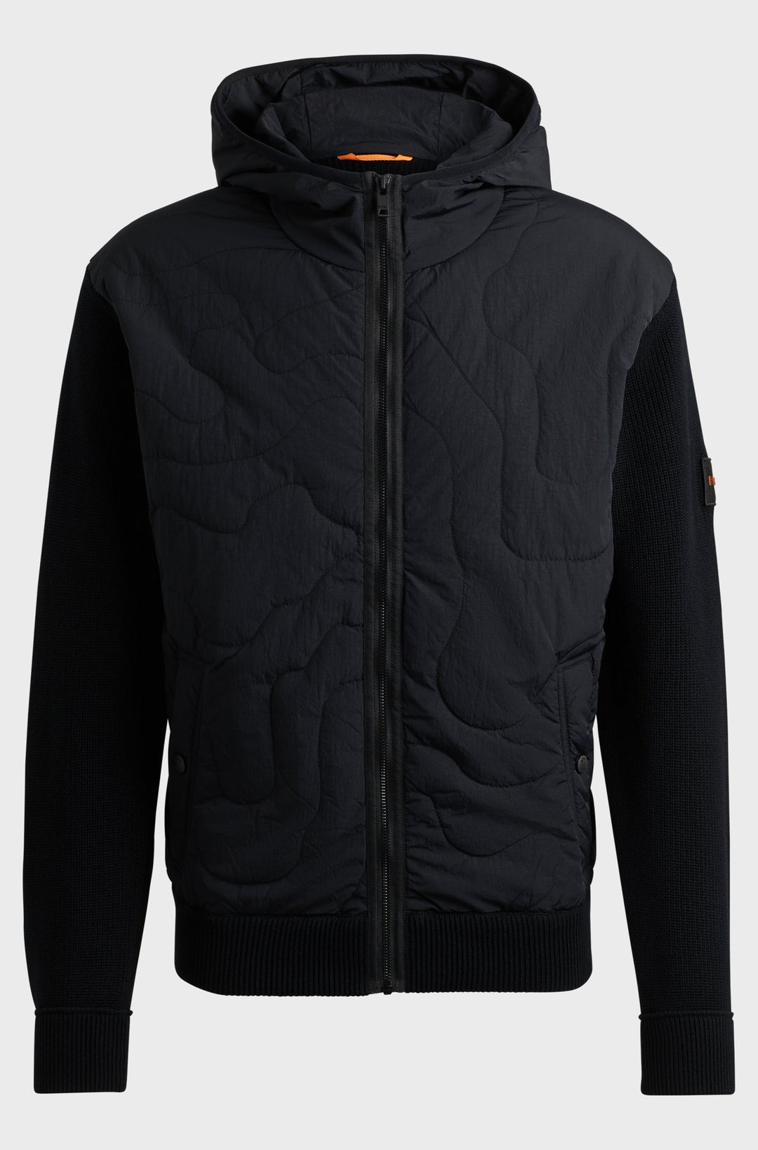 BOSS Casual Jackets Relaxed Fit in Cotton Mix - KALBERO 10260431 01-50516886- Concorde Fashion#color_black-001