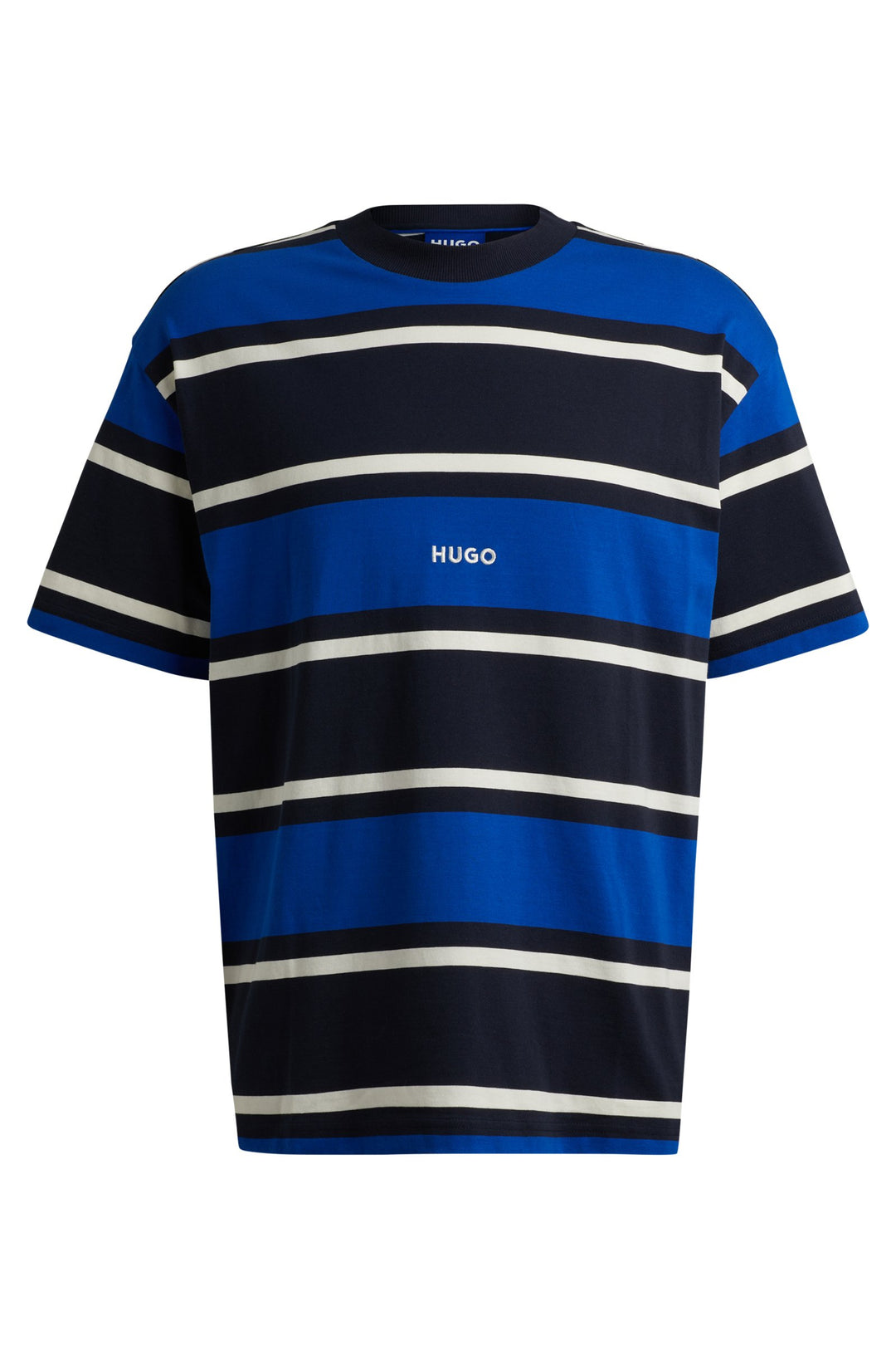 HUGO T-Shirts Loose Fit in Cotton - NARILES 10260465 01-50516905- Concorde Fashion#color_assorted-990