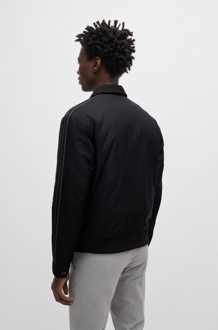BOSS Casual Jackets Regular Fit in Polyester - C-CHAEDUS 10260482 01-50519955- Concorde Fashion#color_black-001