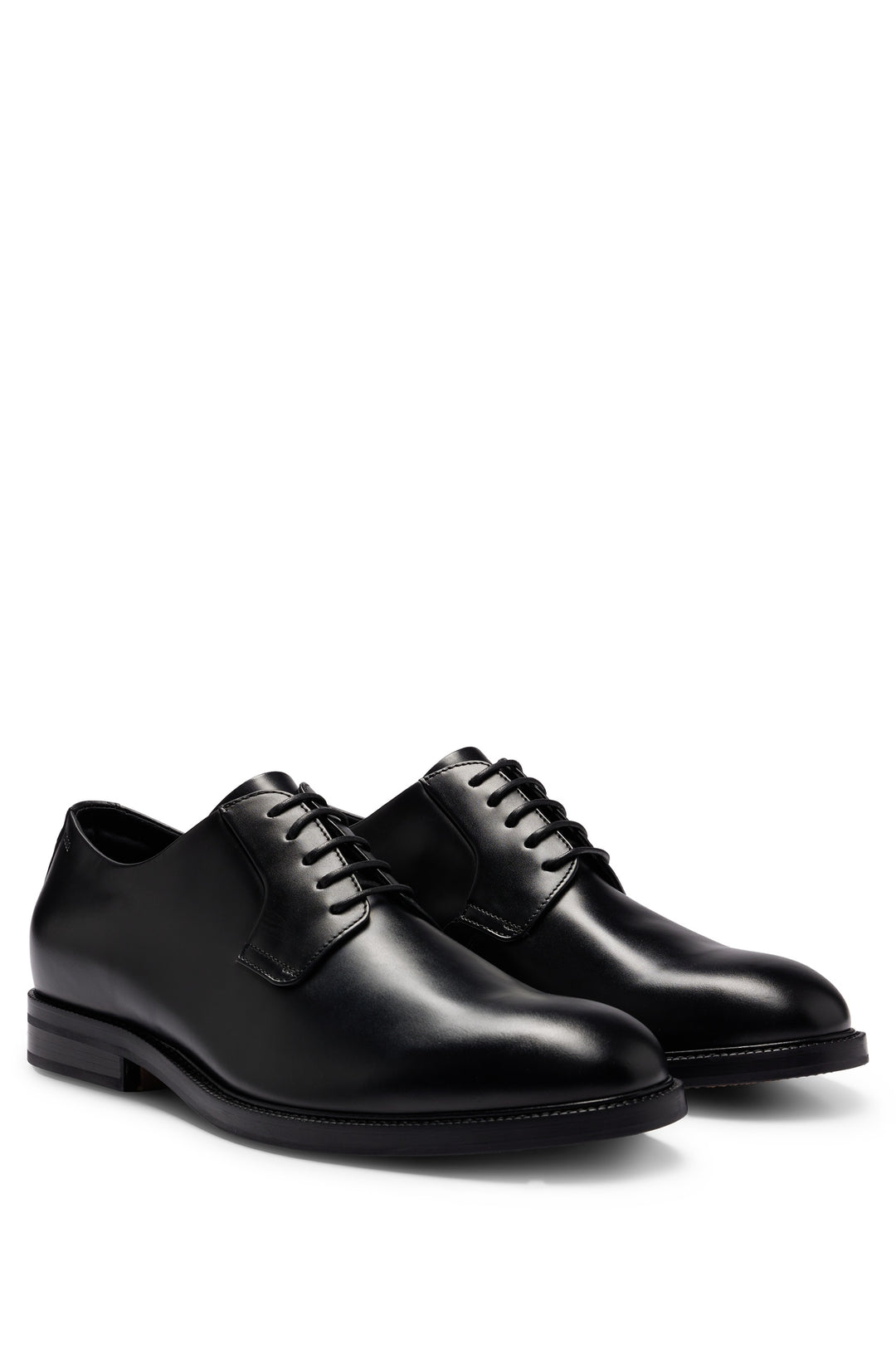 BOSS Formal Shoes Standard Sole in Leather - DRESSLETIC_DERB_BO 10260563 01-50513353- Concorde Fashion#color_black-001