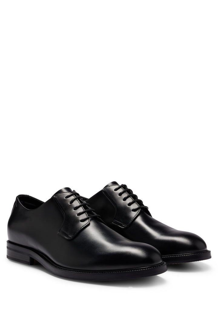 BOSS Formal Shoes Standard Sole in Leather - DRESSLETIC_DERB_BO 10260563 01-50513353- Concorde Fashion#color_black-001