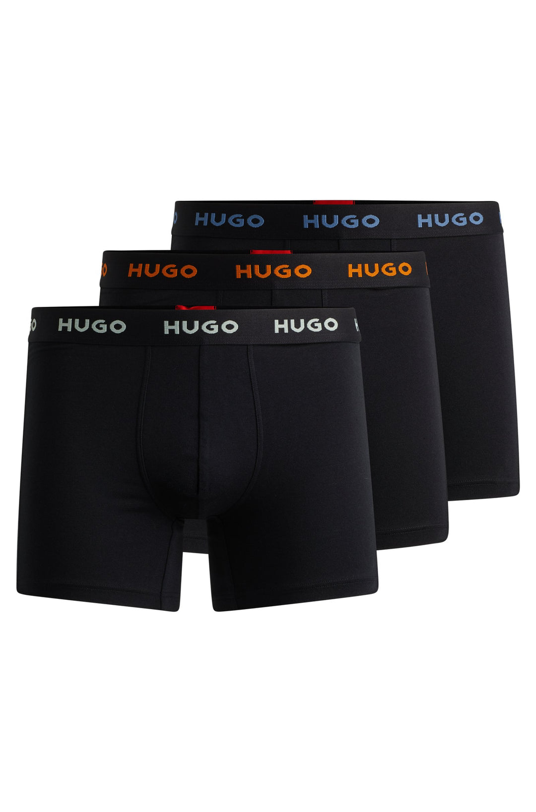 HUGO Boxers  in Cotton Mix - BOXERBR TRIPLET PACK 10260754 01-50517886- Concorde Fashion#color_assorted-965