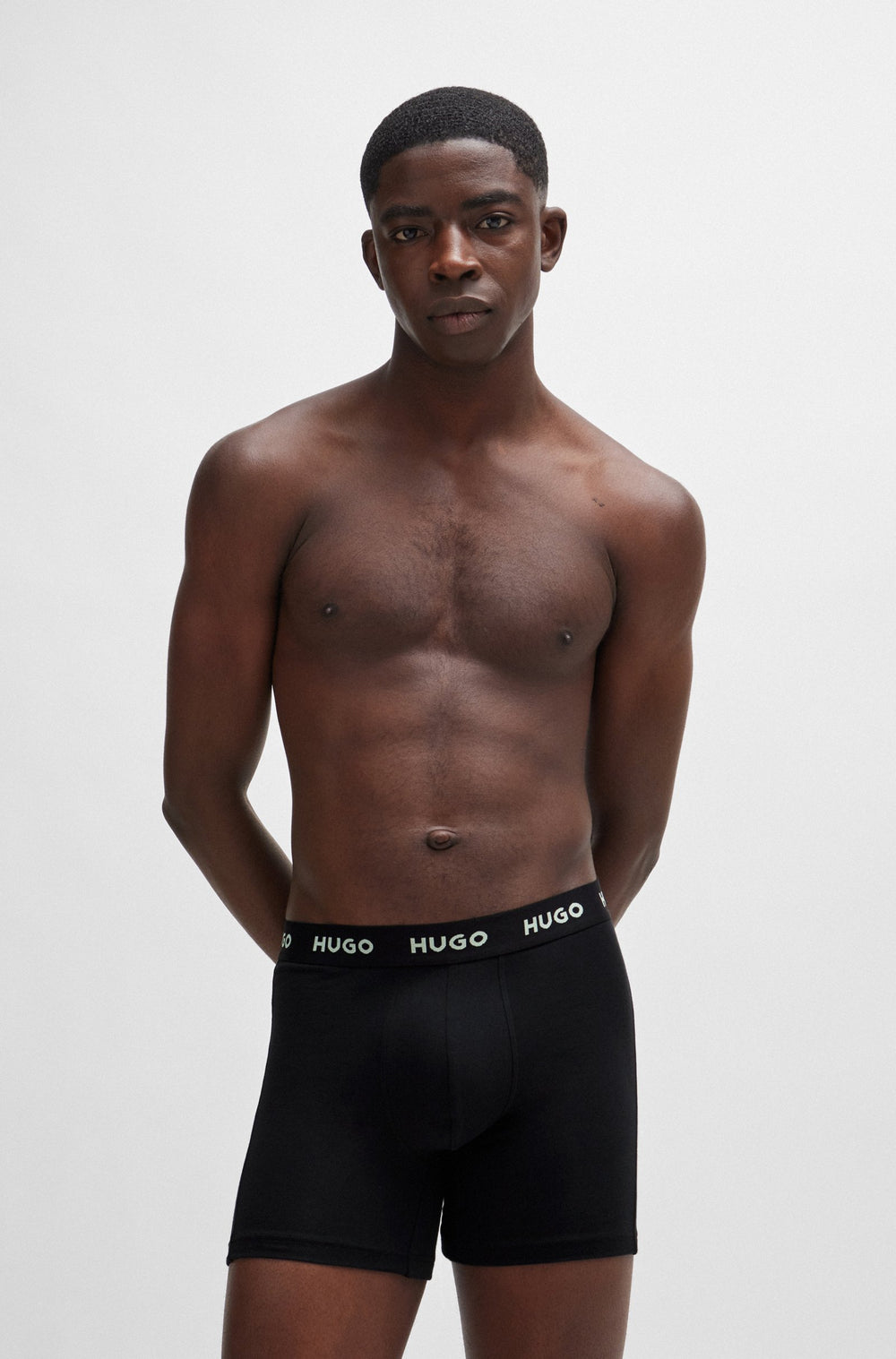 HUGO Boxers  in Cotton Mix - BOXERBR TRIPLET PACK 10260754 01-50517886- Concorde Fashion#color_assorted-965