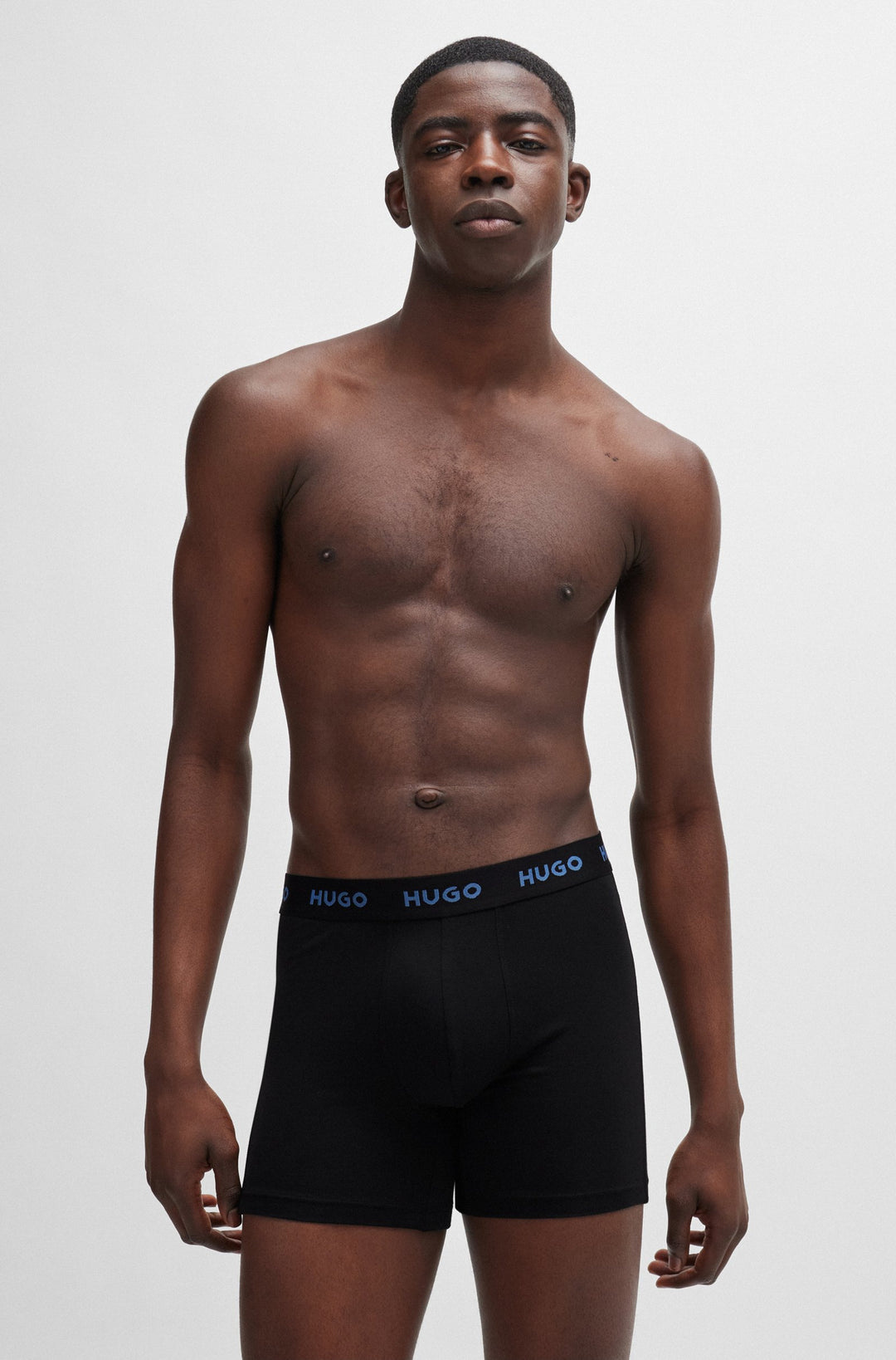 HUGO Boxers  in Cotton Mix - BOXERBR TRIPLET PACK 10260754 01-50517886- Concorde Fashion#color_assorted-965