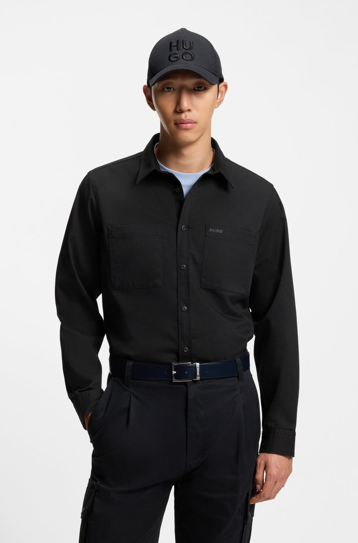 HUGO Casual Shirts Relaxed Fit - EGRIN 50541392- Concorde Fashion#color_black-002