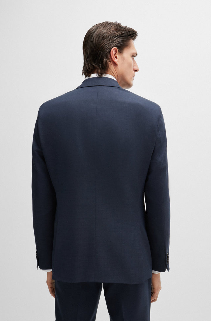 BOSS Suits Regular Fit in Polyester Mix - H-JECKSON-2PCS-224 10261070 01-50521683- Concorde Fashion#color_navy-404