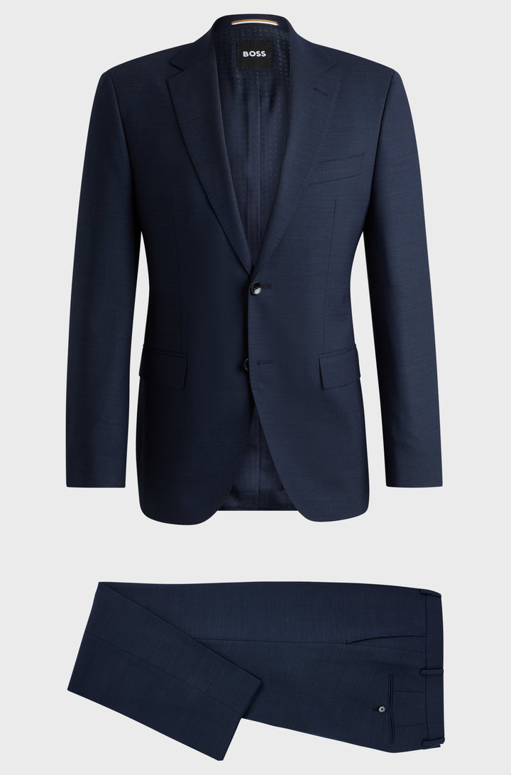 BOSS Suits Regular Fit in Polyester Mix - H-JECKSON-2PCS-224 10261070 01-50521683- Concorde Fashion#color_navy-404