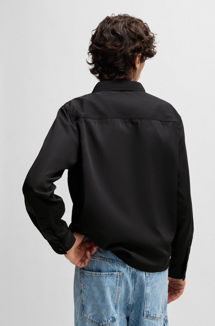 HUGO Casual Shirts Oversize Fit - EVALOM 50520058Concorde Fashion#color_black-001