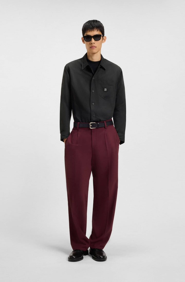 HUGO Casual Shirts Oversized Fit - ENASO 50549736- Concorde Fashion#color_black-001