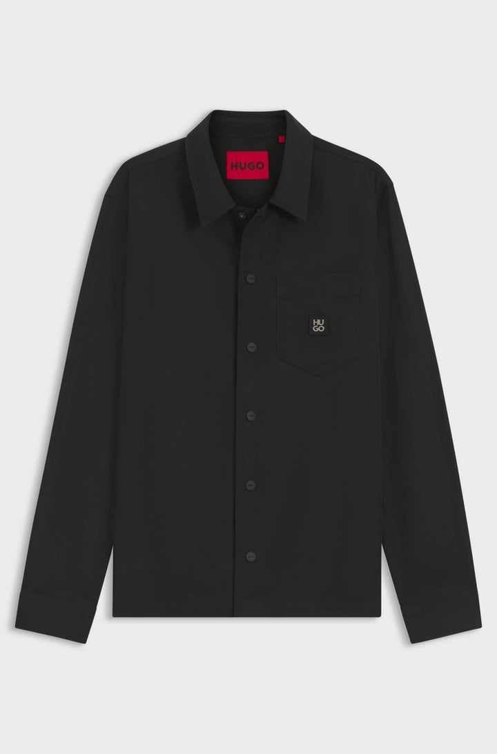 HUGO Casual Shirts Oversized Fit - ENASO 50549736- Concorde Fashion#color_black-001
