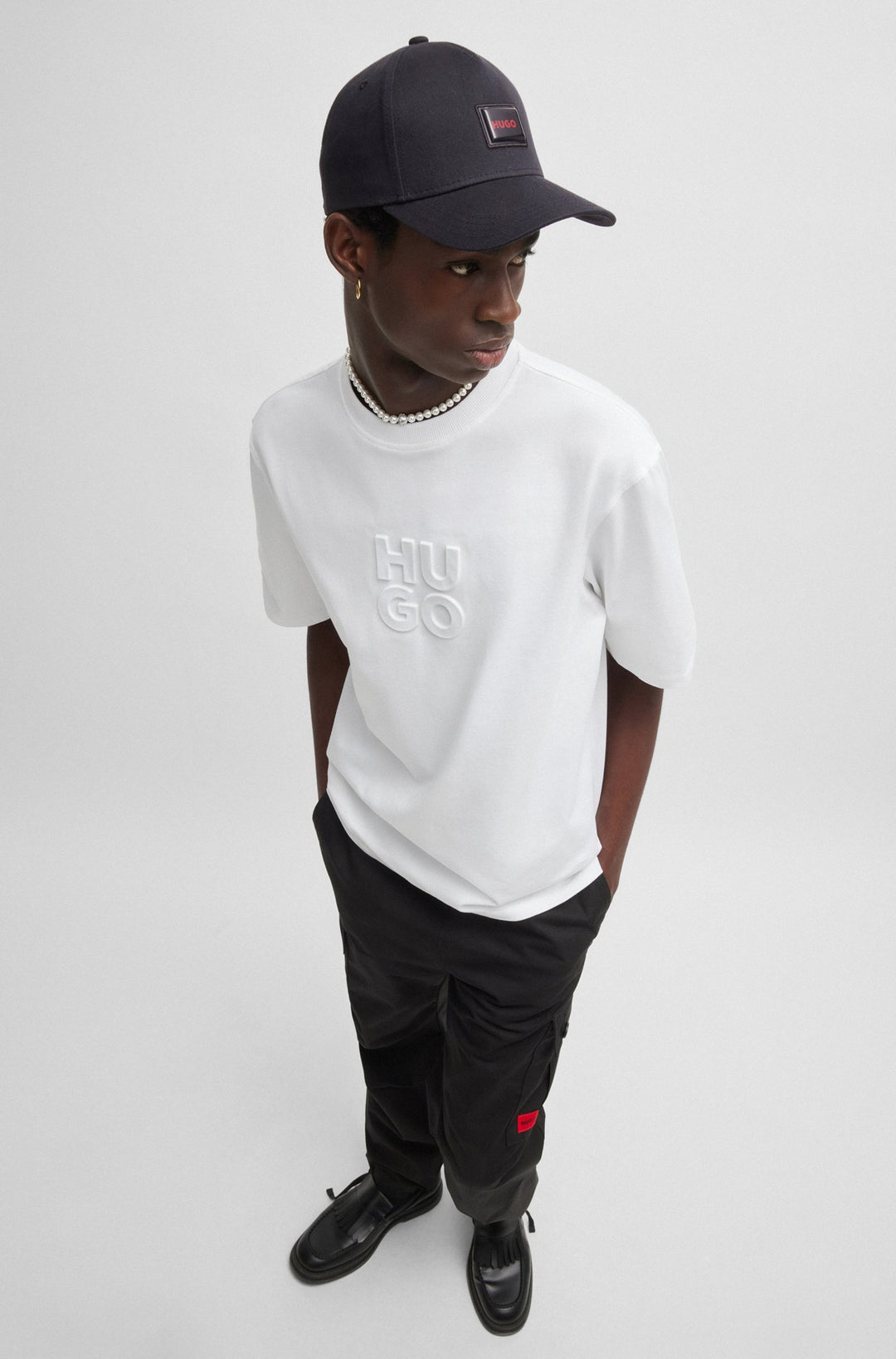 HUGO Hats  in Cotton - JUDE-SL 10261144 01-50519229- Concorde Fashion#color_black-001