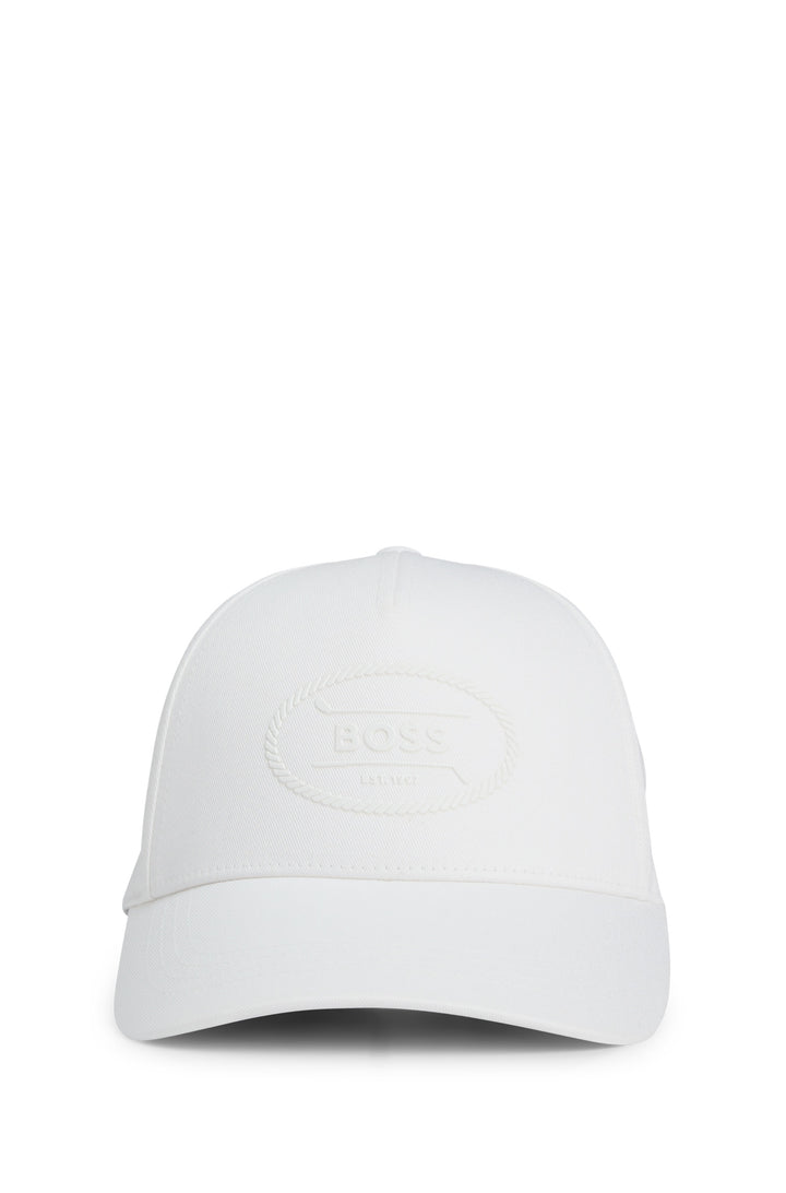 BOSS Hats  in Cotton - PYER-PREP-SOCIETY 10261150 01-50539494- Concorde Fashion#color_white-100