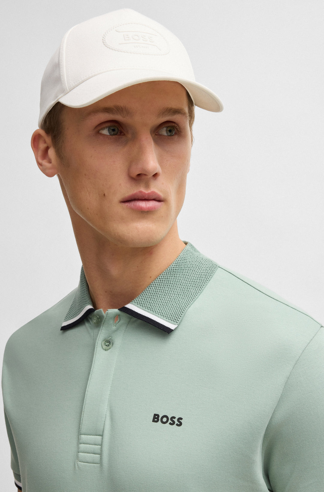 BOSS Hats  in Cotton - PYER-PREP-SOCIETY 10261150 01-50539494- Concorde Fashion#color_white-100