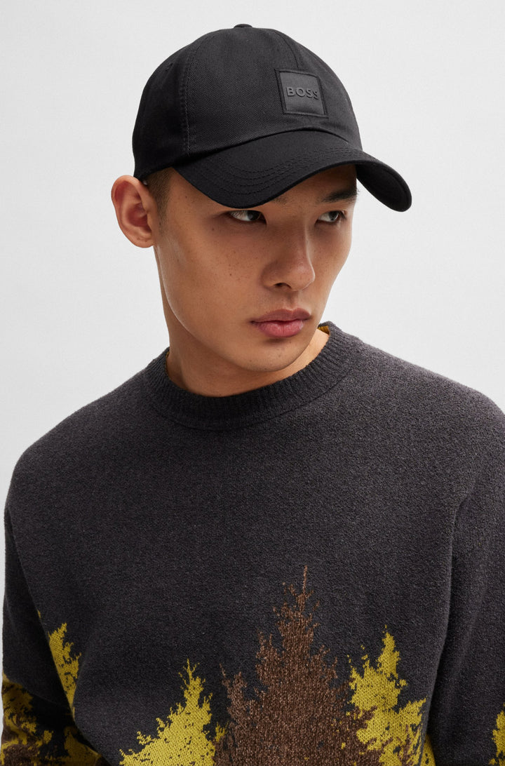 BOSS Hats  in Cotton - DERREL-PL 10261155 01-50518813- Concorde Fashion#color_black-001