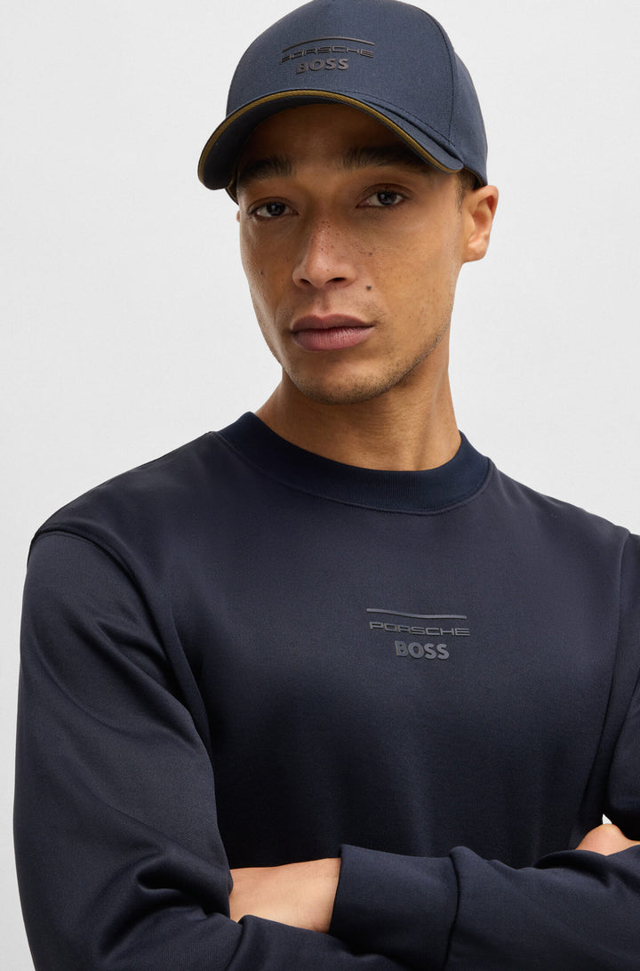 BOSS Hats  in Cotton - SETH-T_PS 10261155 01-50535912- Concorde Fashion#color_navy-404