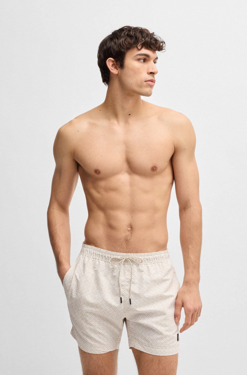 BOSS Shorts  - VIBE 50518968- Concorde Fashion#color_white-131