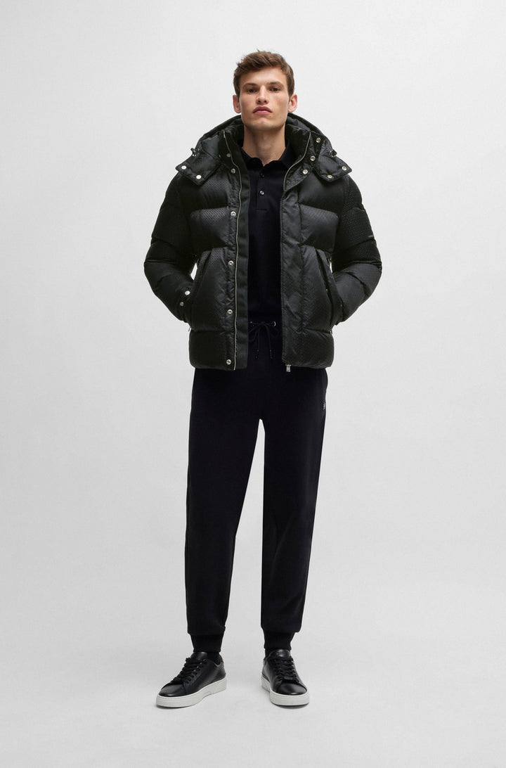 BOSS Casual Jackets Regular Fit in Nylon - H-CORBINIAN4 10261415 01-50525364- Concorde Fashion#color_black-001