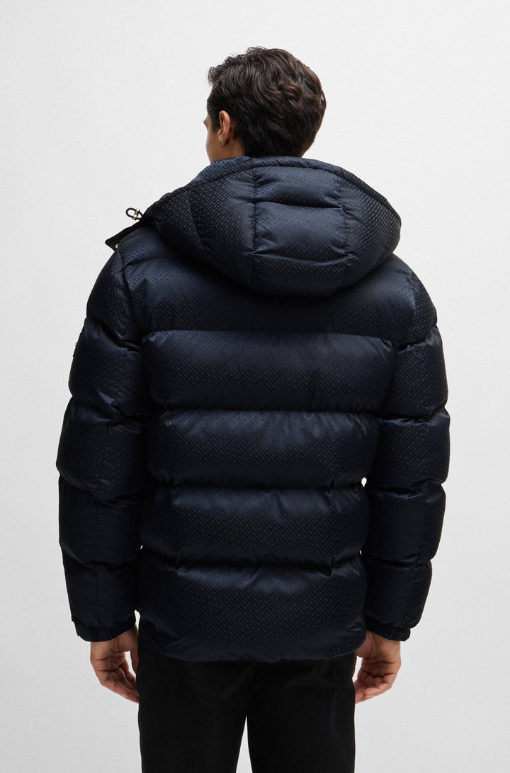 BOSS Casual Jackets Regular Fit in Nylon - H-CORBINIAN4 10261415 01-50525364- Concorde Fashion#color_navy-404
