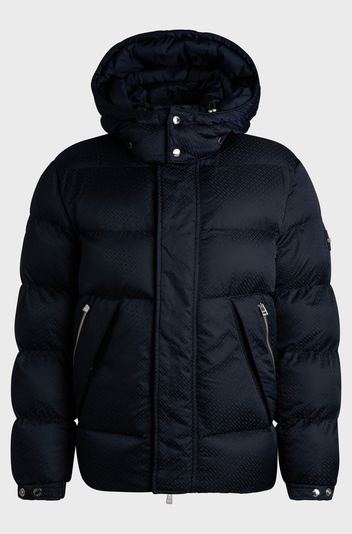 BOSS Casual Jackets Regular Fit in Nylon - H-CORBINIAN4 10261415 01-50525364- Concorde Fashion#color_navy-404