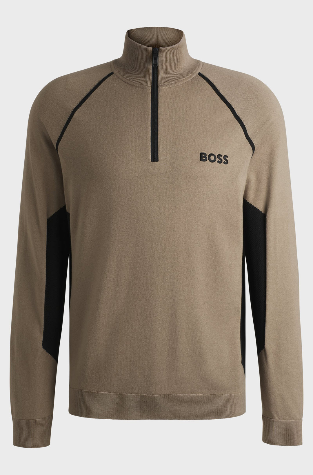 BOSS Sweaters Regular Fit in Cotton Mix - HYDRO-X_FA24 10261504 01-50519377- Concorde Fashion#color_green-334