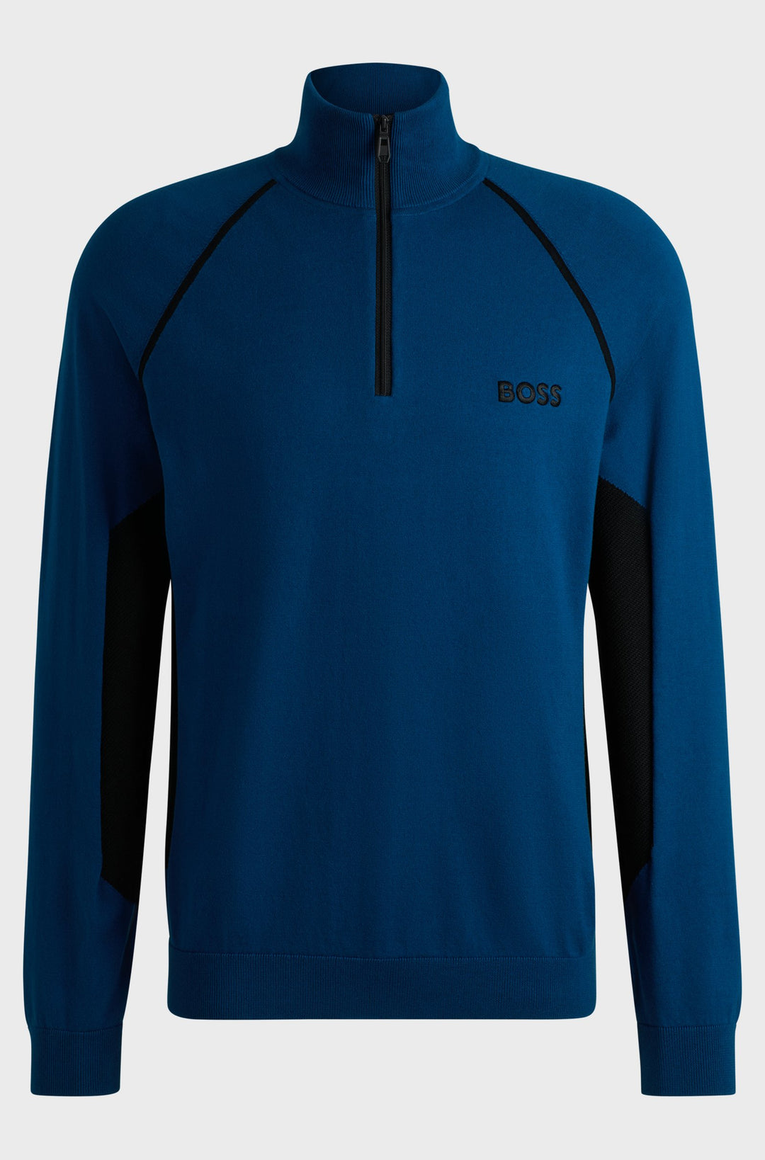 BOSS Sweaters Regular Fit in Cotton Mix - HYDRO-X_FA24 10261504 01-50519377- Concorde Fashion#color_blue-494