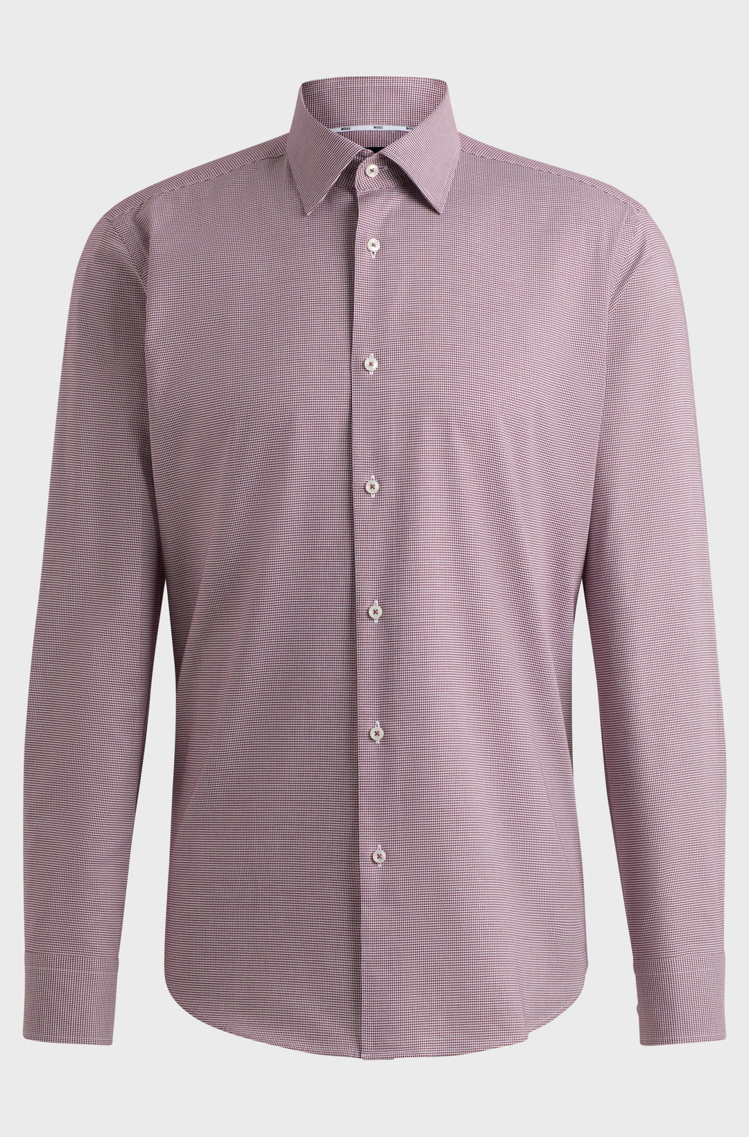 BOSS Formal Shirts Regular Fit in Cotton Mix - H-JOE-KENT-C1-214 10261519 01-50519887- Concorde Fashion#color_red-605