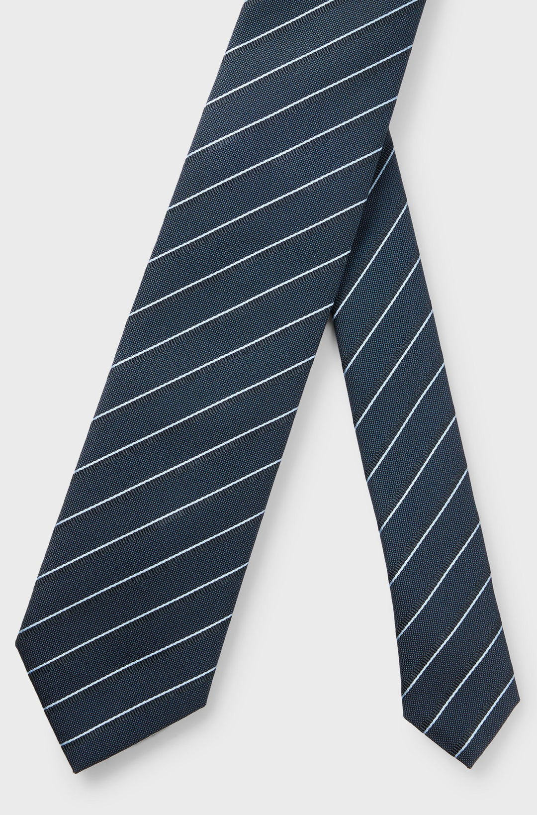 BOSS Ties  in Polyester Mix - H-TIE 7.5 CM-222 10261537 01-50520270- Concorde Fashion#color_navy-405