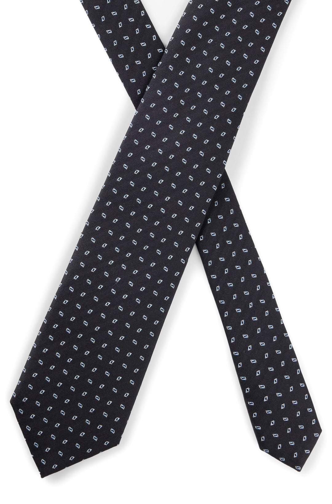 BOSS Ties  in Silk Mix - H-TIE 7.5 CM-222 10261539 01-50520329- Concorde Fashion#color_navy-404